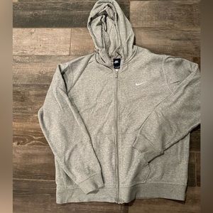Men’s Nike XXL grey sweatshirt hoodie